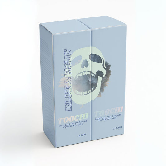 Toochi Blue Magic During Tattoo Numbing Gel